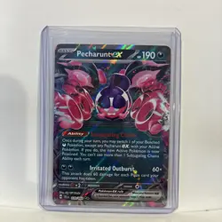 Pecharunt ex 039/064 Shrouded Fable Double Rare Pokemon Card NM Holo 2024 - Image 2
