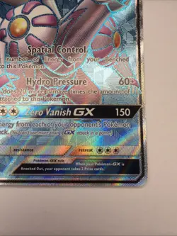 Pokemon Palkia GX TCG Full Art Holo Card 119/131 Sm-Forbidden Light - Image 5