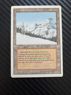 Taiga (English) Dual Land - Magic The Gathering (MTG Revised Edition) - Image 1
