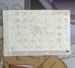 1996 Pokemon Banpresto Jumbo Sticker Sheet Sealed, Charmander,Articuno,ect NM - Image 3