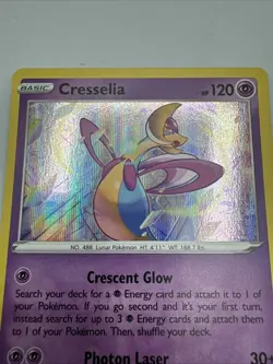 Cresselia 064/198 Holo Rare Pokemon Sword & Shield Chilling Reign NM - Image 2