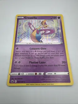 Cresselia 064/198 Holo Rare Pokemon Sword & Shield Chilling Reign NM - Image 3