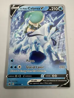 Pokemon 2022 World Championships PALKIA DECK Ice Rider Calyrex V 045/198 - NM - Image 1
