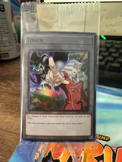SEALED Yu-Gi-Oh! Pegasus & Toon Summoned Skull Token TKN5-EN032 NEAR MINT/MINT - Image 1