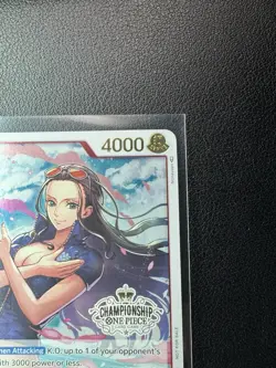 Nico Robin One Piece Store Championship OP01-017 Foil - Image 4