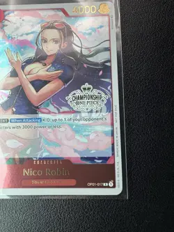 Nico Robin One Piece Store Championship OP01-017 Foil - Image 5
