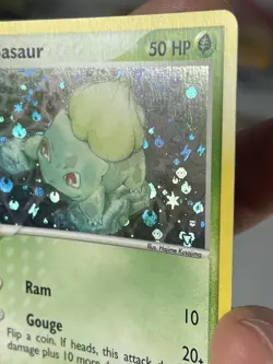 Pokemon TCG 2004 Bulbasaur Reverse Holo Card 55/112 Fire Red Leaf Green - Image 5