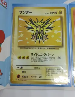 Zapdos No.145 Moltres No.146 ANA Promo 2set Folder Sleeve Pokemon Card Japanese - Image 5