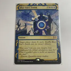 MTG / Blue Sun's Zenith / STA / #12 / Regular / Mythic / NM - - Image 1