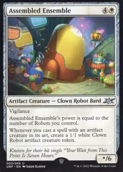 4X ASSEMBLED ENSEMBLE 003/244 UNFINITY MTG NM X4 (yourdeckbuilder) - Image 1