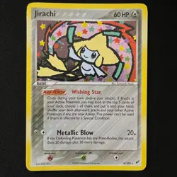 Jirachi EX Deoxys Holo Card 9/107 Pokemon TCG Rare LP - Image 1