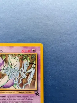 Pokemon Mewtwo: Black Star PROMO WoTC #12 - NM - Image 3