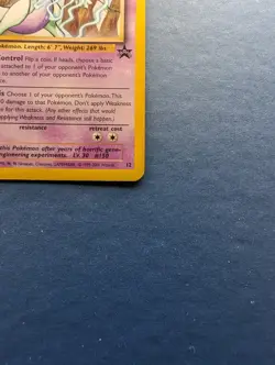 Pokemon Mewtwo: Black Star PROMO WoTC #12 - NM - Image 4