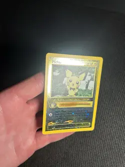 Pokemon TCG Pichu 35 Wotc Promo Reverse Holo NM/NM- - Image 4
