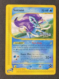 Suicune Pokemon 4Ever 2002 Movie Black Star Promo Rare 53 Near Mint NM Clean - Image 1