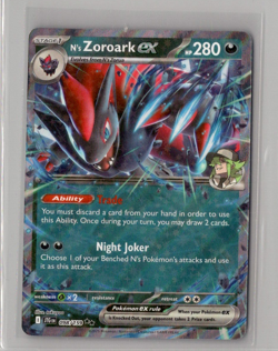 N's Zoroark ex - 098/159 - Pokemon TCG Journey Together Double Rare NM - Image 1