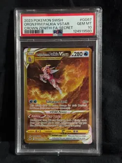 PSA 10 Origin Forme Palkia VSTAR #GG67 2023 Crown Zenith Pokemon TCG - Image 1