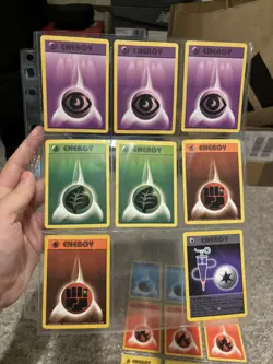 Pokemon Base Set Bundle x17 Energy Cards Full Heal Energy And More - Image 4