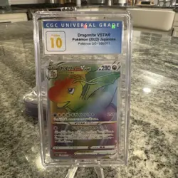 🌈🌈🌈 CGC 10 DRAGONITE VSTAR 086/071 HYPER RARE S10b Japanese Pokemon 2022 - Image 3