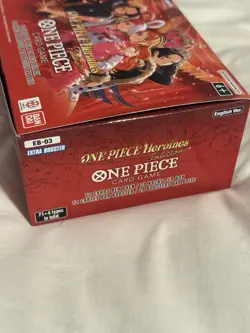 One Piece EB-03 Heroines Edition Booster Box unsealed by Bandai + Dash pack - Image 3