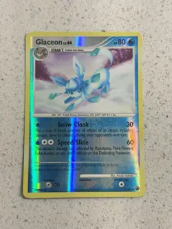 Glaceon 5/100 Reverse Holo DP Majestic Dawn Pokemon Card Eeveelution NM - Image 1