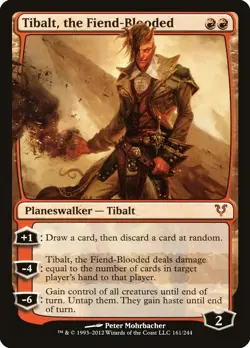 MTG Tibalt, the Fiend-Blooded - 161 / English / Lightly Played - Image 1