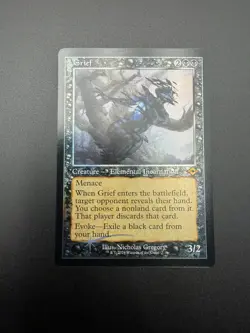 MTG; Grief; Retro Frame; FOIL; Modern Horizons 2; NM unplayed - Image 2