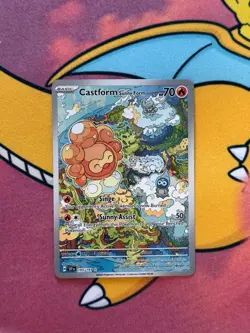 Castform Sunny Form 195/191 Sv08: Surging Sparks HoloNM - Image 1