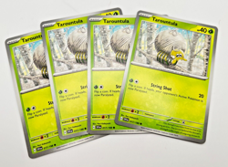 Pokemon Scarlet & Violet Base Set 2023 Playset Tarountula 017/198 x4 4x - Image 1