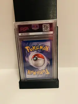 2000 Pokemon Black Star Eevee Holo Promo Pokemon League #11 PSA 8 - Image 2