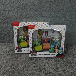 Pokemon TCG Scarlet & Violet 151 Poster Collection Box Sealed Lot Of 2 - Image 1