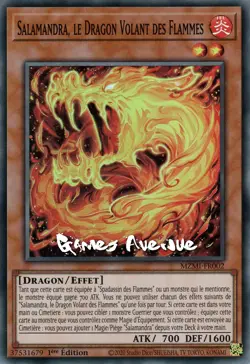 Yu-Gi-Oh ! Salamandra, le Dragon Volant des Flammes MZMI-FR002 VF/SUPER - Image 1