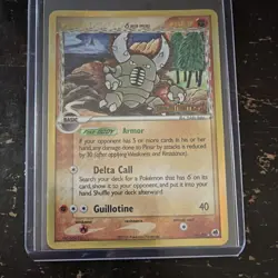Pokemon Pinsir Delta Species Dragon Frontiers 9/101 60 HP Holo Reverse Card - Image 1