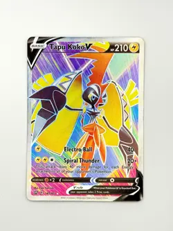 Tapu Koko V (Full Art) 147/163 Ultra Rare SWSH05: Battle Styles Pokemon Card - Image 1