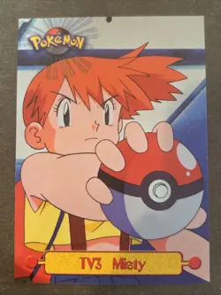 TV3 Misty - TV Animation Edition - Pokemon Topps Card - Image 1