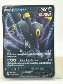 UmbreonV 094/203 Full Art Foil Nintendo Pokemon Trading Card TCG - Image 1