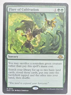 Flare of Cultivation - 154 - Modern Horizons 3 - MTG X1 - Image 1