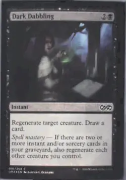 Dark Dabbling - Ultimate Masters: #91, Magic: The Gathering - Foil Nm C254 - Image 1