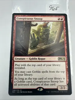 MTG Magic the Gathering Conspicuous Snoop (139/470) Core Set 2021 NM - Image 2