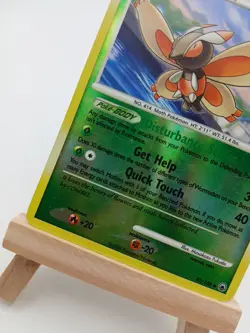 Mothim 42/100 - Majestic Dawn - Uncommon Reverse Holo LP Pokemon Card, 2008 - Image 3