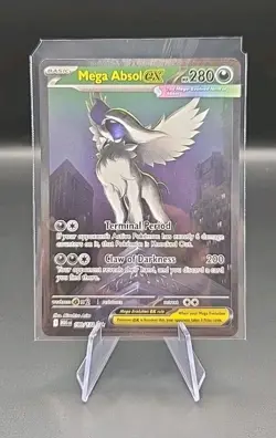 Pokemon TCG Mega Absol SIR EX 180/132 Near Mint Ultra Rare Mega Evolution - Image 1