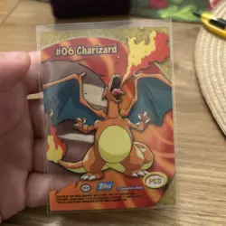 Topps Pokemon 2000 Charizard #06 PC3 TV Animation Edition - Image 2