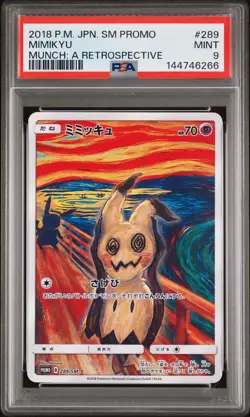 2018 POKEMON JPN SM PROMO MUNCH: A RETROSPECTIVE #289 MIMIKYU PSA 9 - Image 1