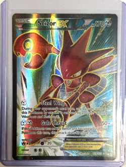 Scizor EX 119/122 Full Art Ultra Rare XY BREAKpoint Pokemon LP/NM - Image 1