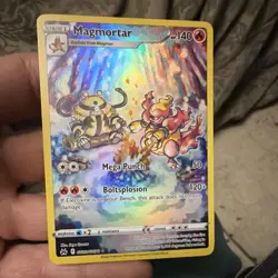 Pokemon Magmortar GG03/GG70 Crown Zenith Galarian Gallery Ultra Rare Holo - Image 1