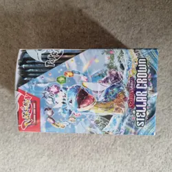 Pokemon TCG Stellar Crown Half Booster Box (18 Packs) New and Sealed - Image 2