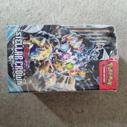 Pokemon TCG Stellar Crown Half Booster Box (18 Packs) New and Sealed - Image 4