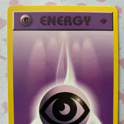 Pokemon TCG Psychic Energy 1st Edition Base Set Shadowless NM - Image 2