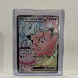 Lillie's Clefairy ex 173/159 Sv09: Journey Together Holo Pokemon TCG NM - Image 1