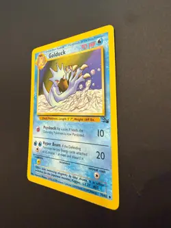 Pokemon TCG Golduck Fossil 35/62 Regular LP! - Image 3